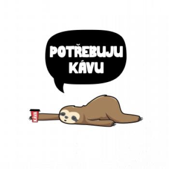 Potřebuju kávu lenochod Potřebuju kávu lenochod
