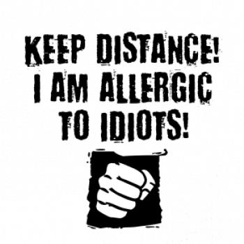 Keep distance idiots (Hana-creative)