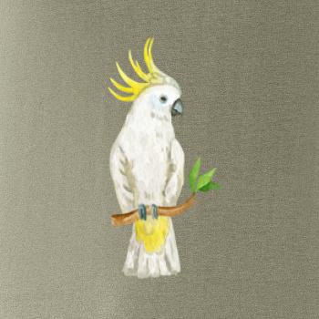 Papoušek Kakadu kreslený