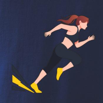 Běhání - žena startuje