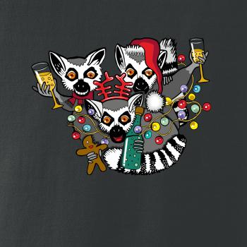 Vánoční Lemurové (Pecka design)