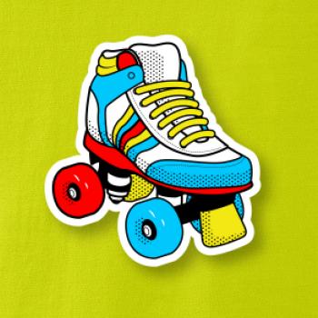 Kolečková hustá brusle