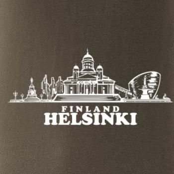 Helsinki - město s nápisem