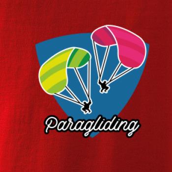 Paragliding dva padáky