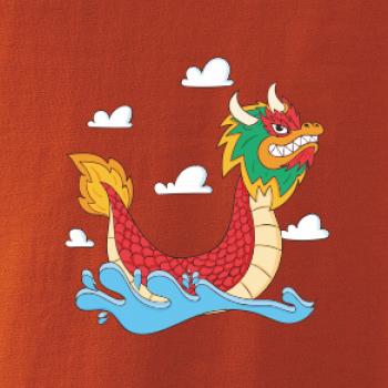 Dračí loď kreslená