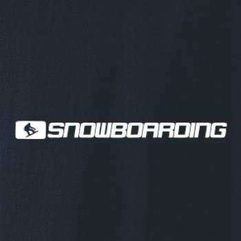 Snowboarding nápis