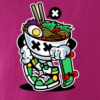 Saláťák na skejtu