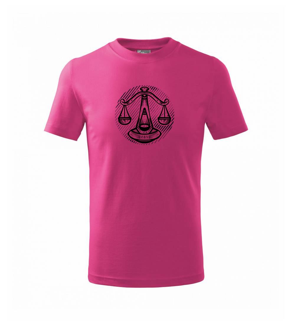 Váhy čárkovaný kruh