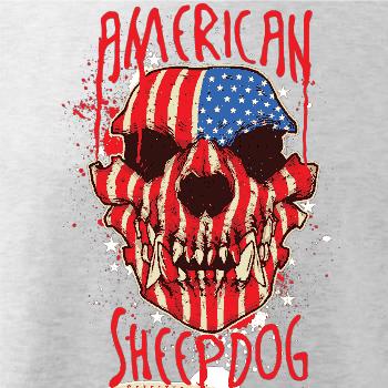 American Sheepdog - lebka