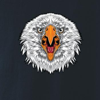 Hlava rozzlobeného orla