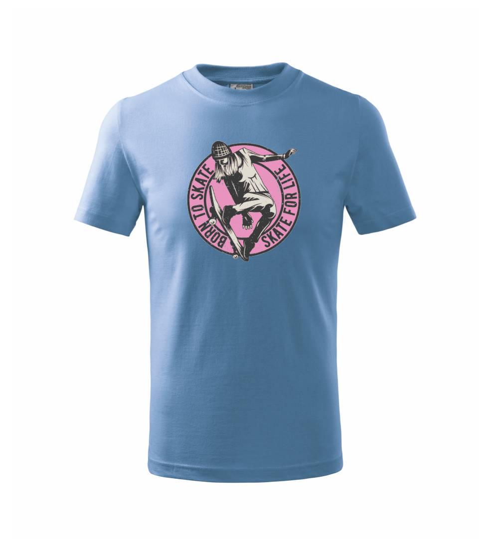 Skate girl pink