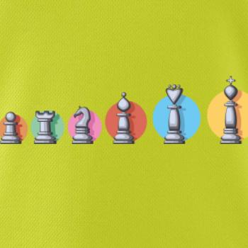 Šachy v řadě barevné