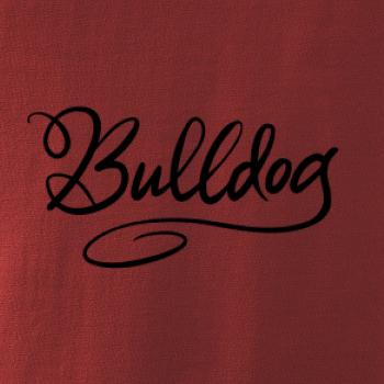 Bulldog - nápis okrasný