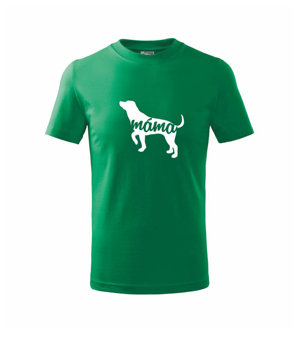 Labradorský retrívr máma obrys