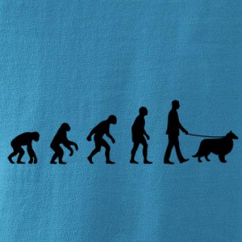 Evoluce pes Sheltie (muž-žena)