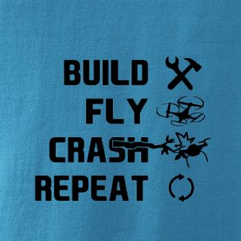 Dron Build fly crash repeat