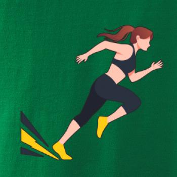 Běhání - žena startuje