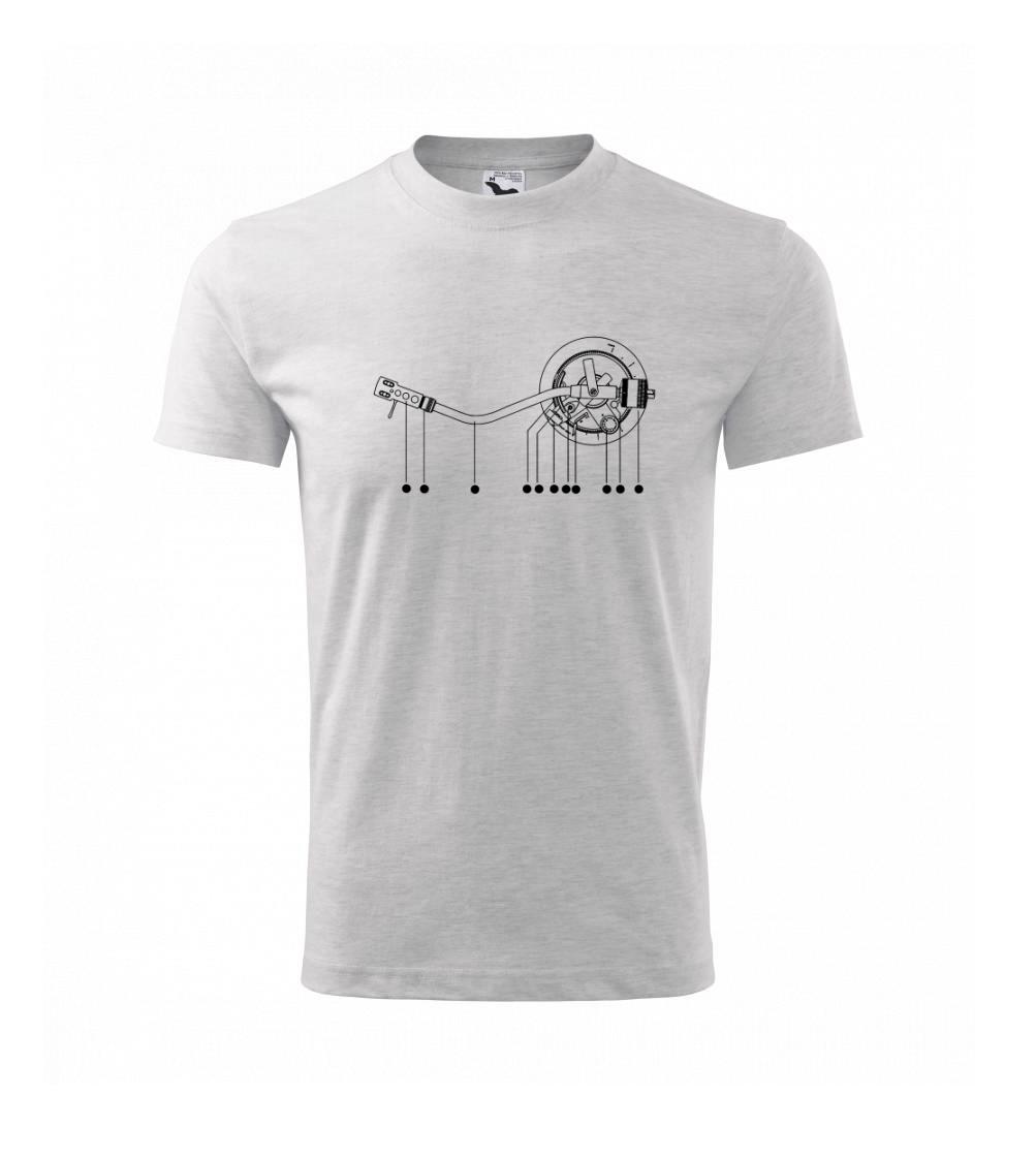 Nákres rameno gramofonu