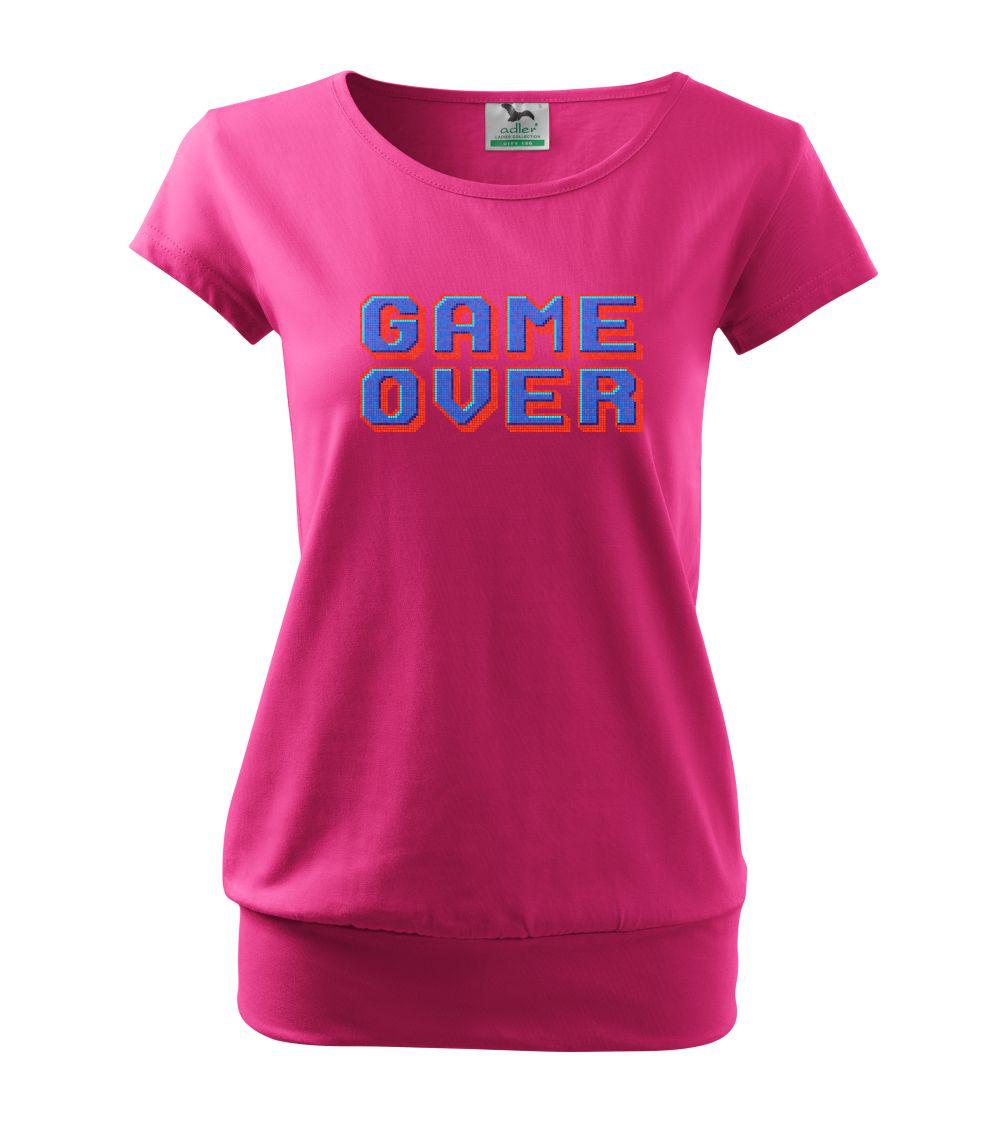Game over - arcade napis