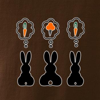 Králici přemýšlí, co by sežrali