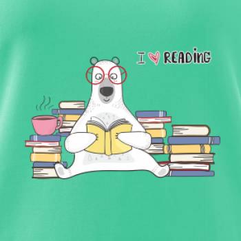 I love reading medvěd I love reading medvěd