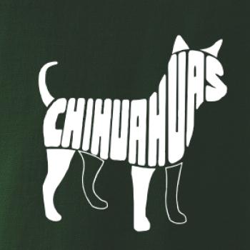 Čivava nápis