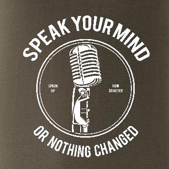 Speak Your Mind