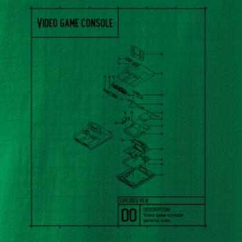 Nákres TV videohra na kazety