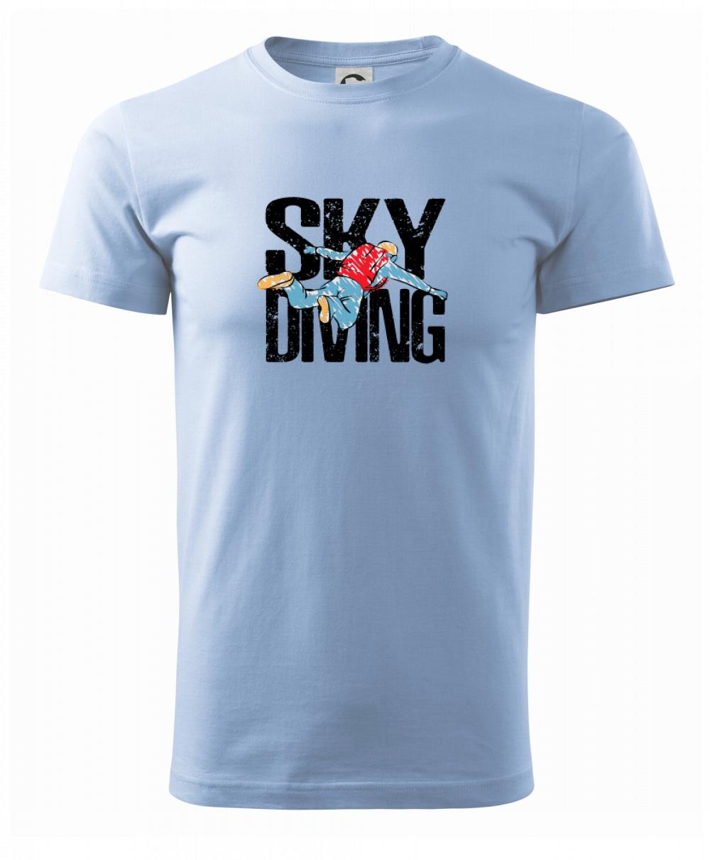 Skydiving nápis Skydiving nápis