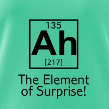 Ah element of surprise