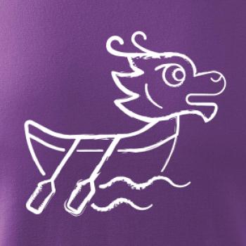 Dračí loď sprejovaná