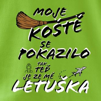 Moje koště se pokazilo - letuška