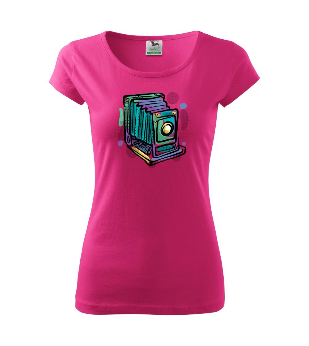 Foťák barevný starý - jedna čočka