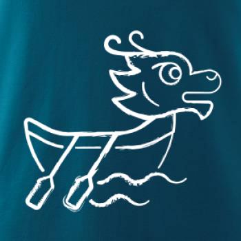 Dračí loď sprejovaná