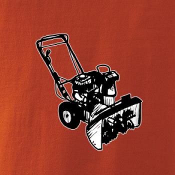 Sněhová fréza kresba