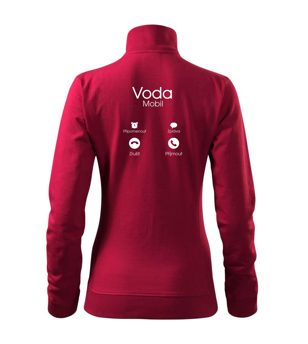 Voda volá - Mikina dámská Viva bez kapuce