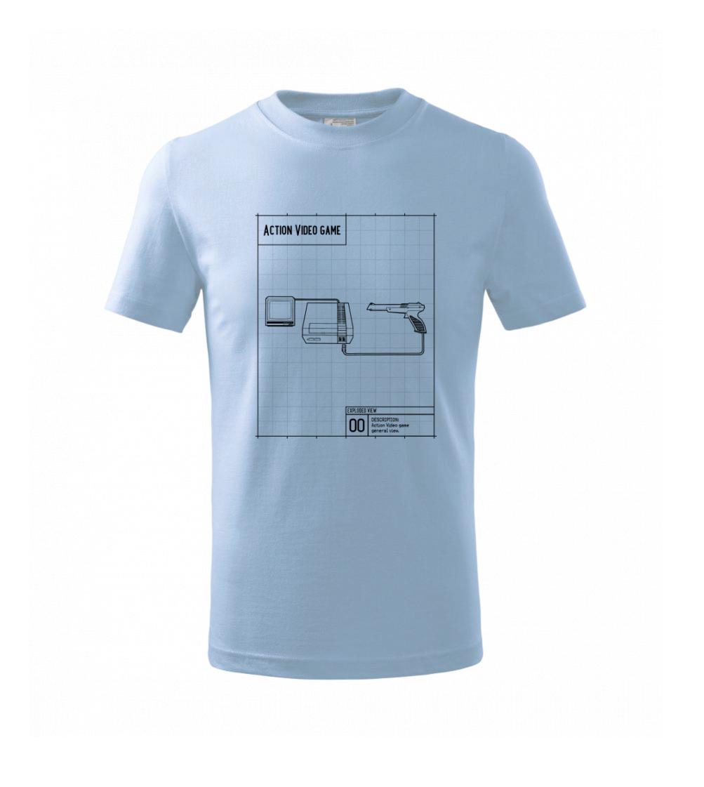 Nákres videohra se zbraní Nákres videohra se zbraní