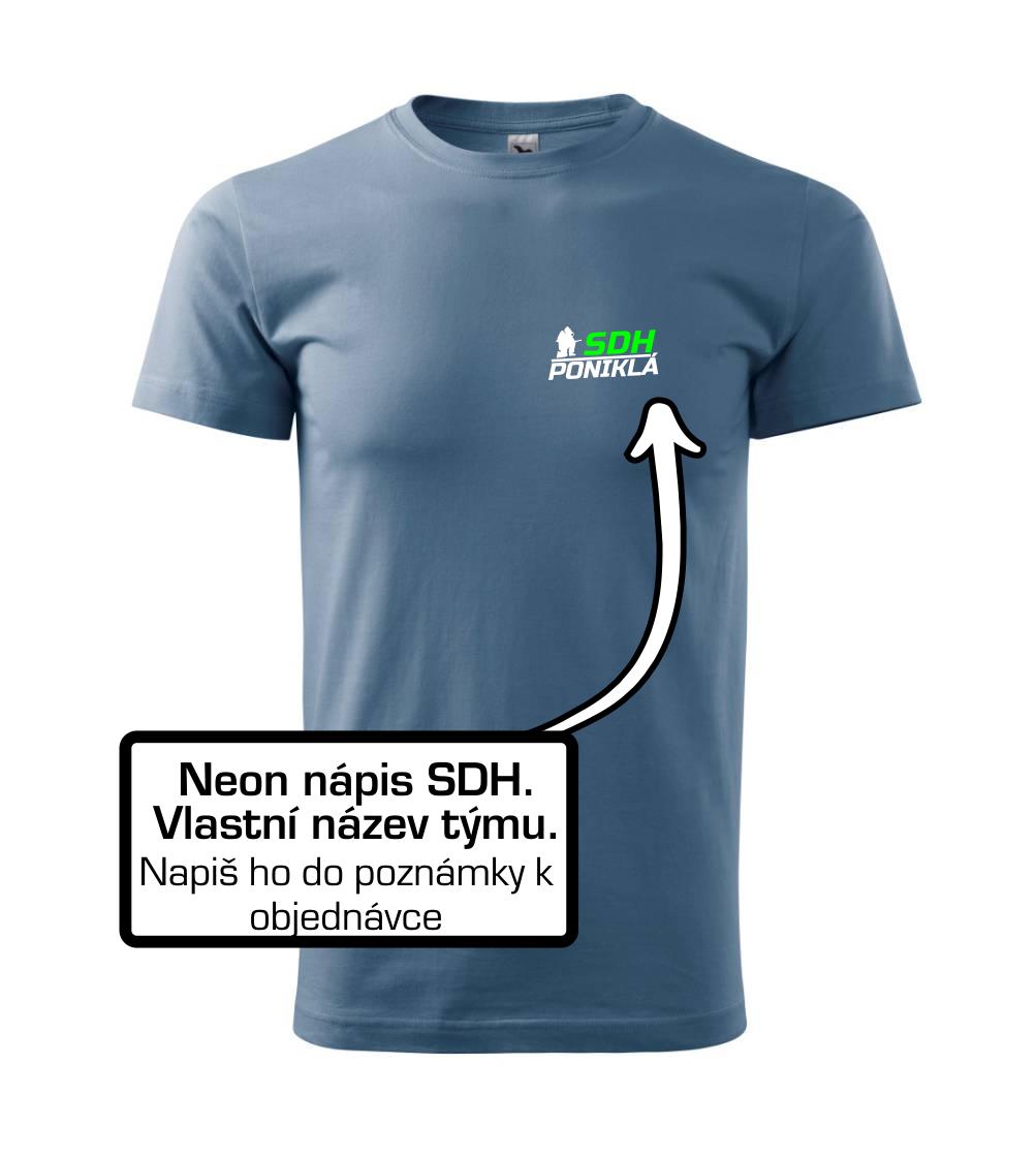 SDH hasič klečící - Váš název - FLUO SDH hasič klečící - Váš název - FLUO
