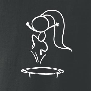 Skákající holčička