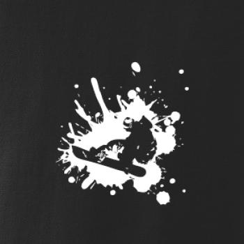 Snowboard splash
