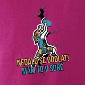 Nedalo se odolat, mám to v sobě horolezkyně