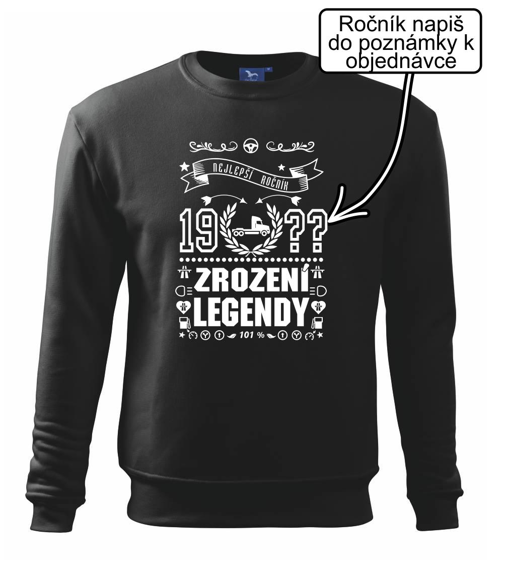 Zrození legendy - pro kamioňáka - Mikina Essential pánská