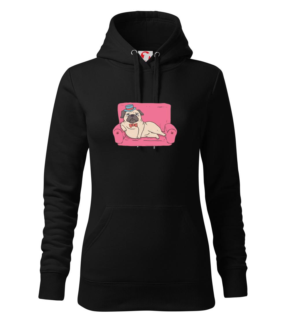 Mops na gauči