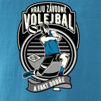 Hraju závodně volejbal a fakt dobře