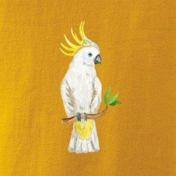 Papoušek Kakadu kreslený