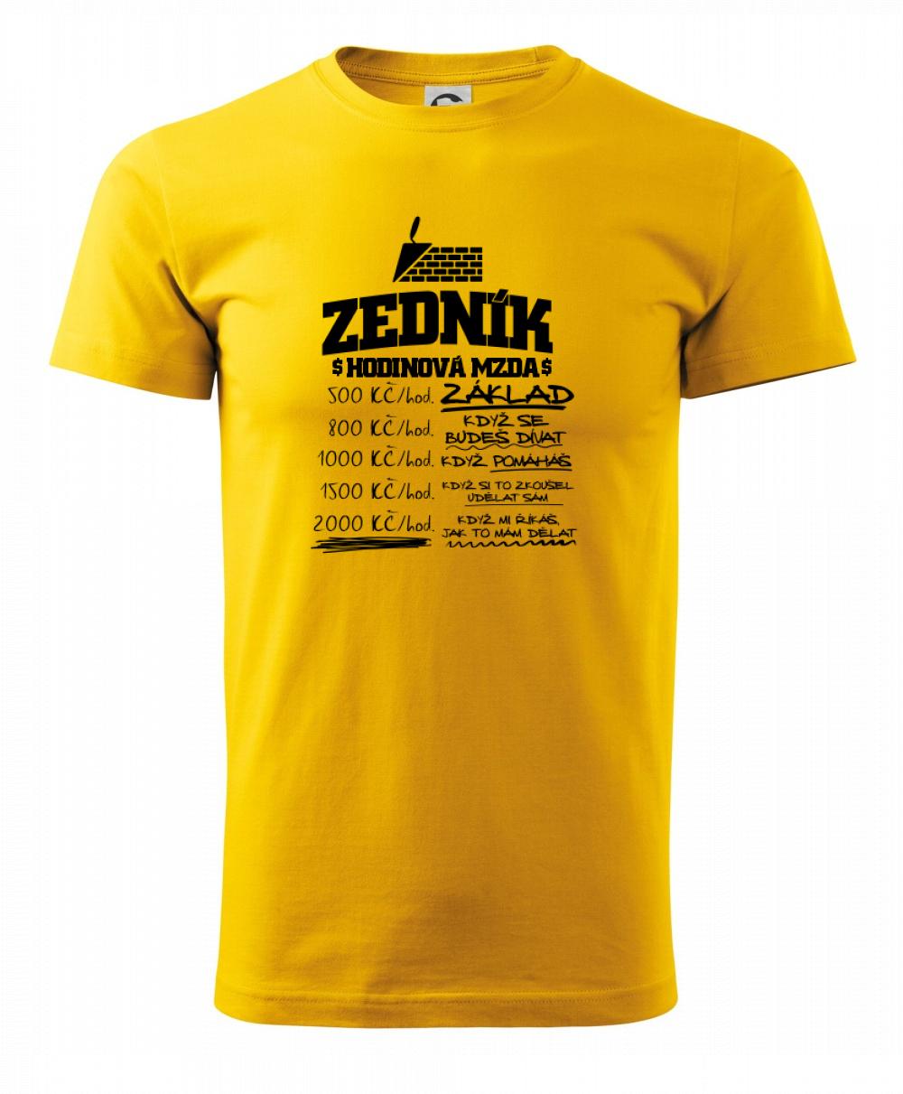Hodinová mzda zedník Hodinová mzda zedník