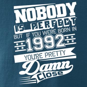 Nobody is perfect - 1992