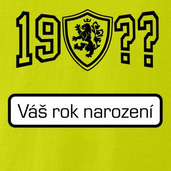 Narozeninový motiv - znak - vlastní rok narození