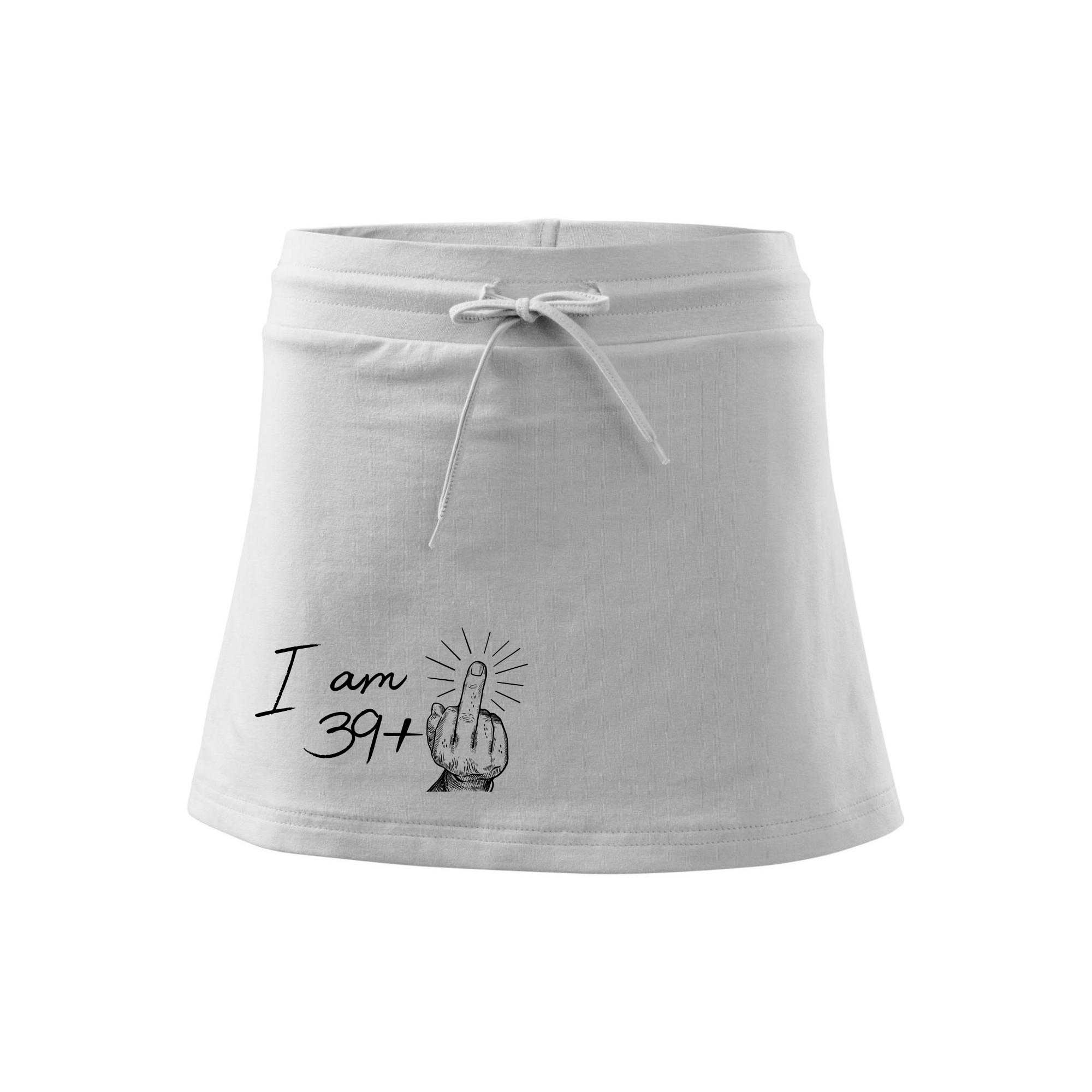 I am fuck off 40 - Sportovní sukně - two in one