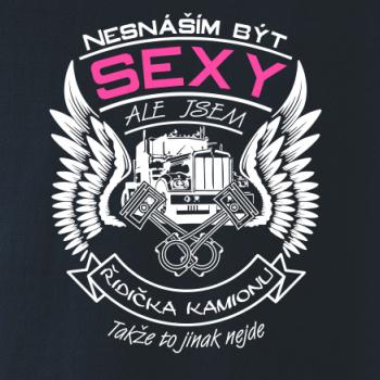 Nesnáším být sexy - řidička kamionu Nesnáším být sexy - řidička kamionu